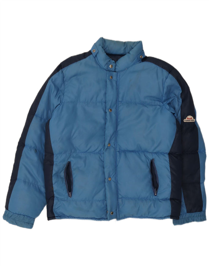 Giacca imbottita da uomo Brunik UK 40 Large Blu Colourblock