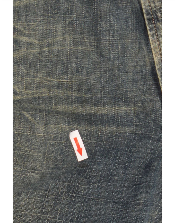 Jeans dritti da uomo Hugo Boss W34 L32 cotone blu