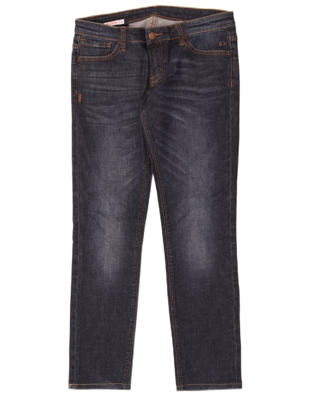 Jeans slim da donna Sun68 W28 L28 cotone blu navy