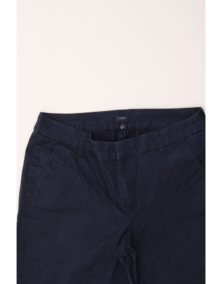 J. CREW Womens Chino Shorts US 8 Medium W32  Navy Blue Cotton Vintage J. Crew and Second-Hand J. Crew from Messina Hembry 