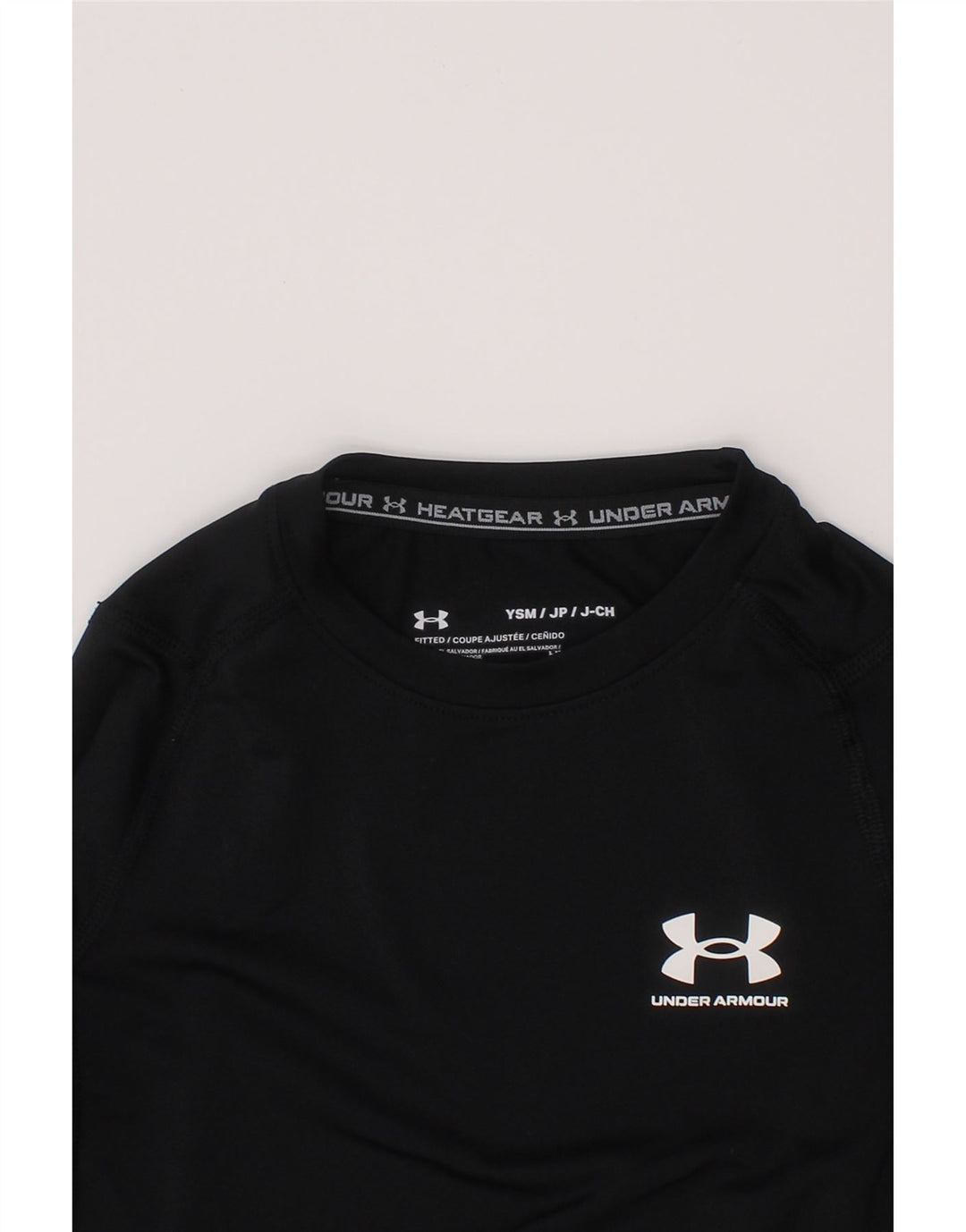Maglia a maniche lunghe da bambino Under Armour 6-7 anni piccola nera