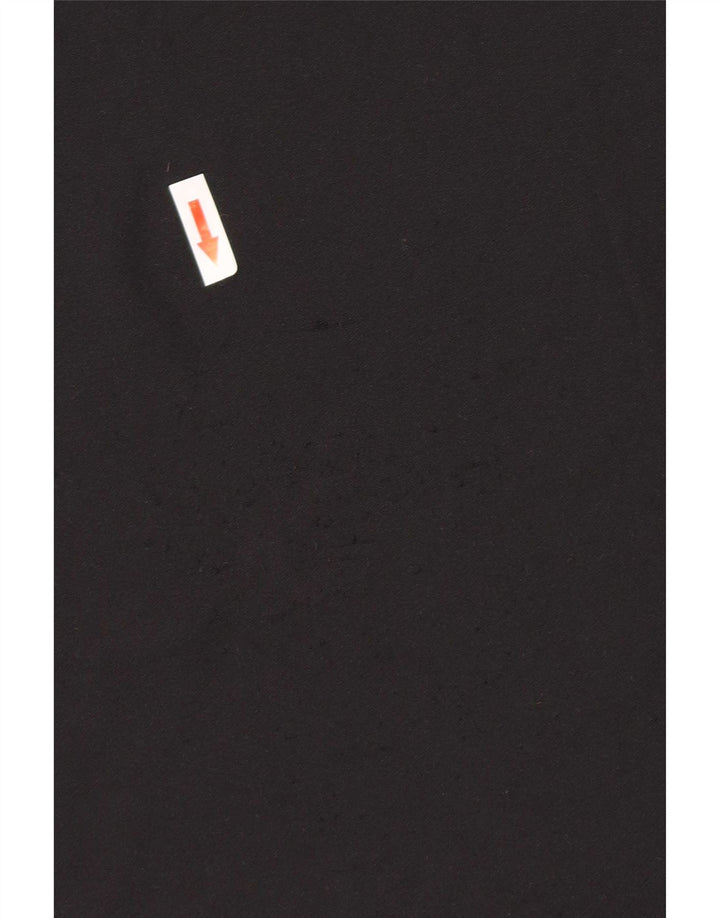 T-shirt Nike Dri Fit da uomo, grande, in poliestere nero