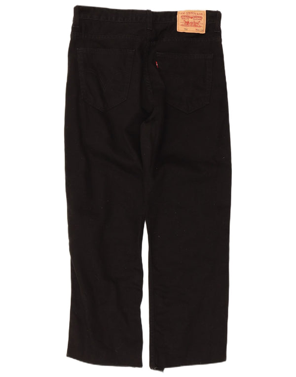 Levi's Uomo 752 Jeans dritti W34 L26 Cotone Nero