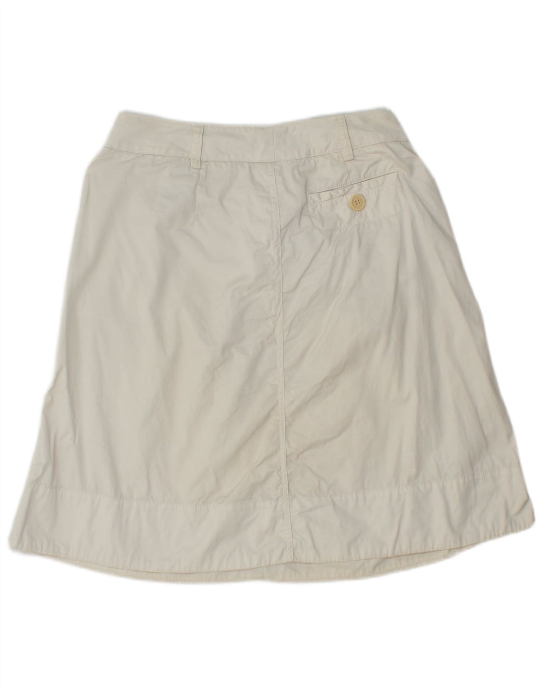 HENRY COTTONS Gonna a trapezio da donna IT 44 media W30 Cotone bianco