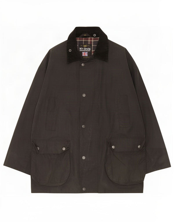 Giacca da uomo in cotone cerato MC Orvis UK 42 XL Nera