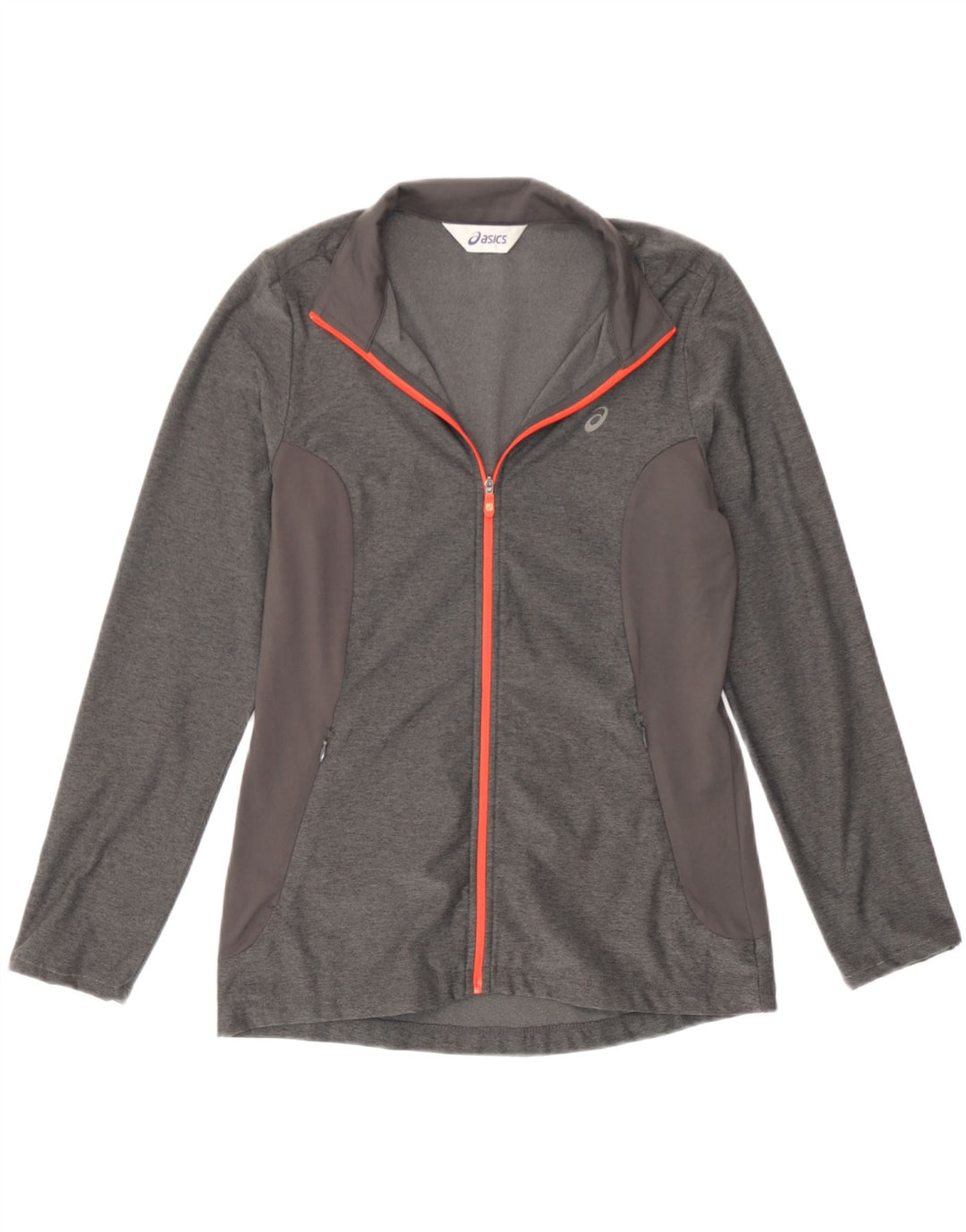 Giacca da ginnastica da donna Asics UK 10 piccola grigia chiazzata