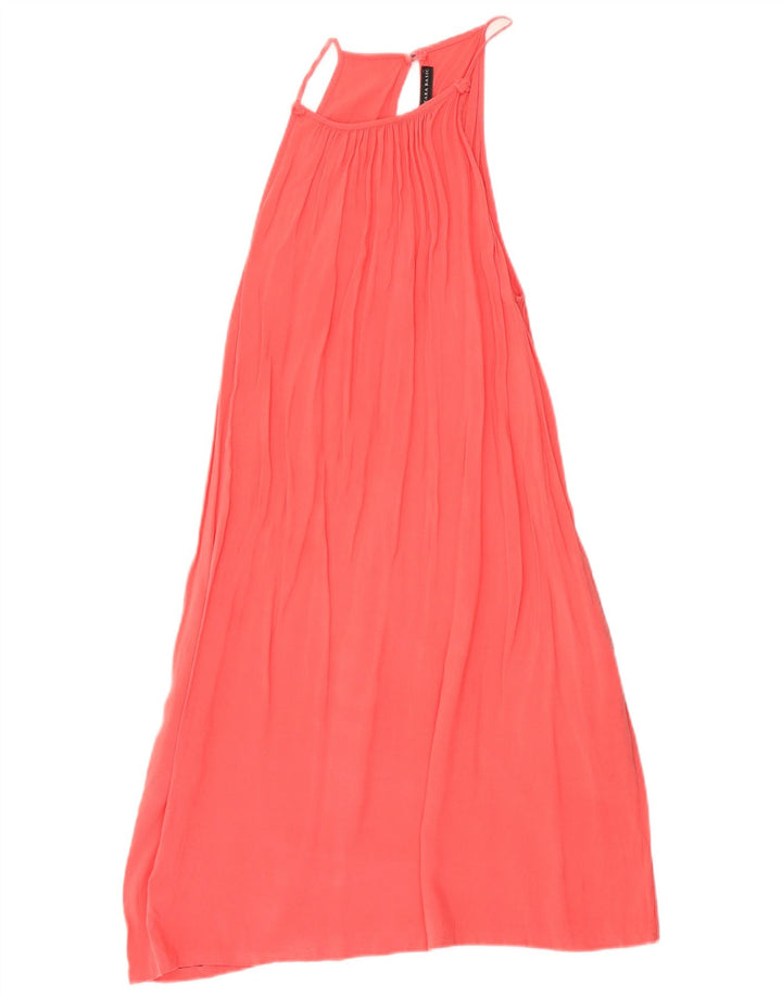 Abito Halter da donna Zara UK 14 grande rosa