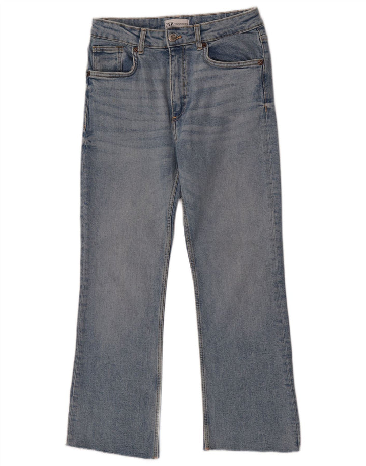 Jeans corti da donna Zara EU 38 piccoli W28 L25 blu