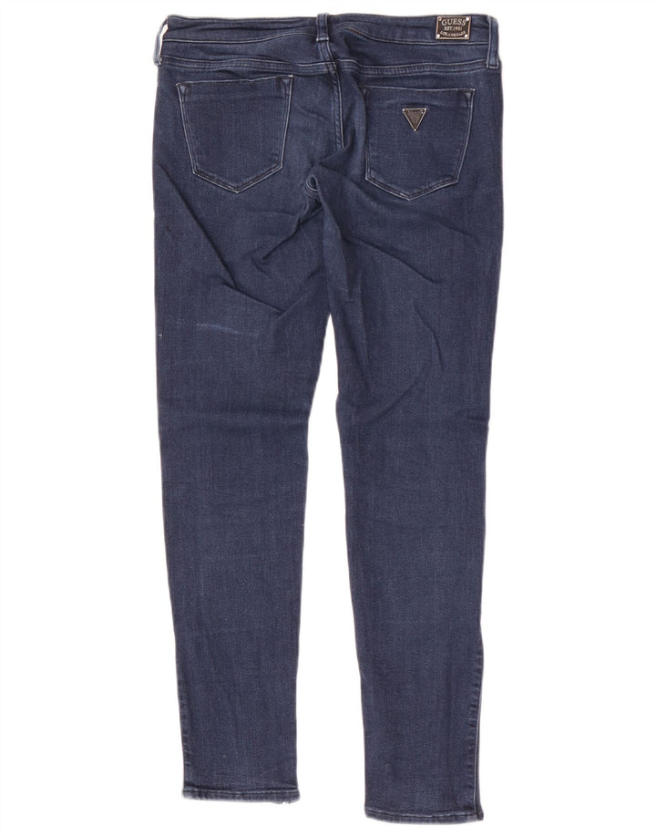 Jeans skinny Guess Beverly da donna W28 L29 Blu navy
