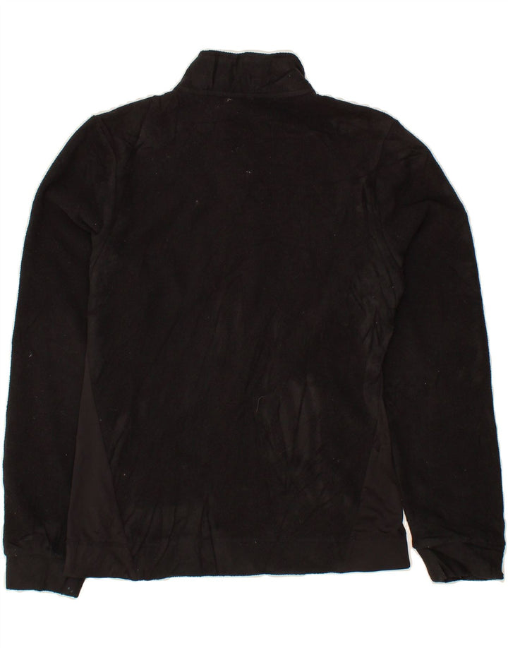 FILA Womens Fleece Jacket UK 14 Medium Black Vintage Fila and Second-Hand Fila from Messina Hembry 