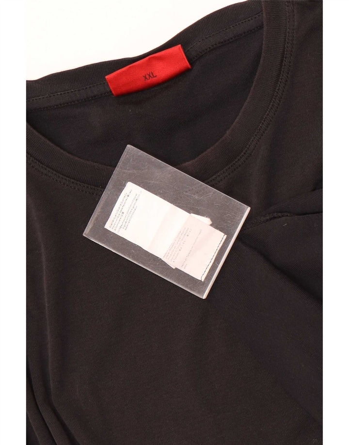 T-shirt da uomo Hugo Boss Top 2XL cotone nero