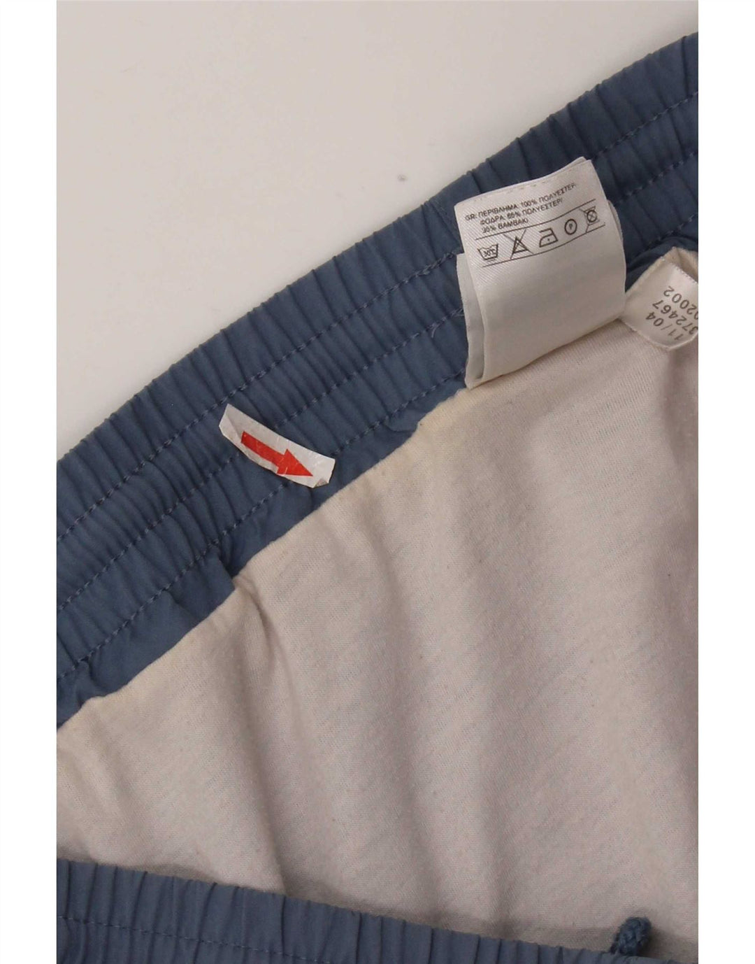 Pantaloncini sportivi Adidas da uomo grandi in poliestere blu