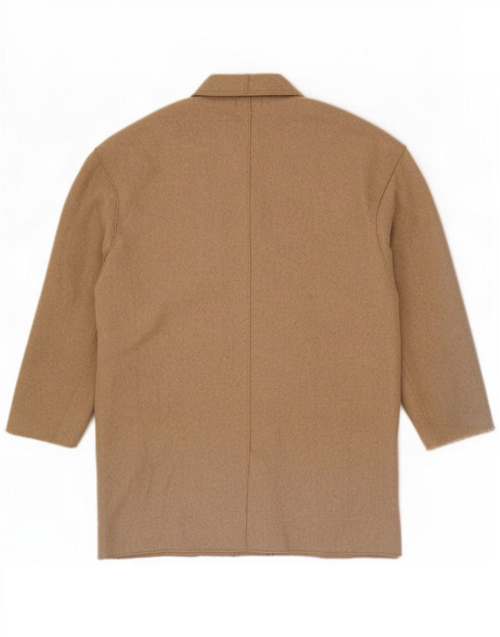 Cappotto Trafaluc da donna Zara UK 16 grande poliestere beige