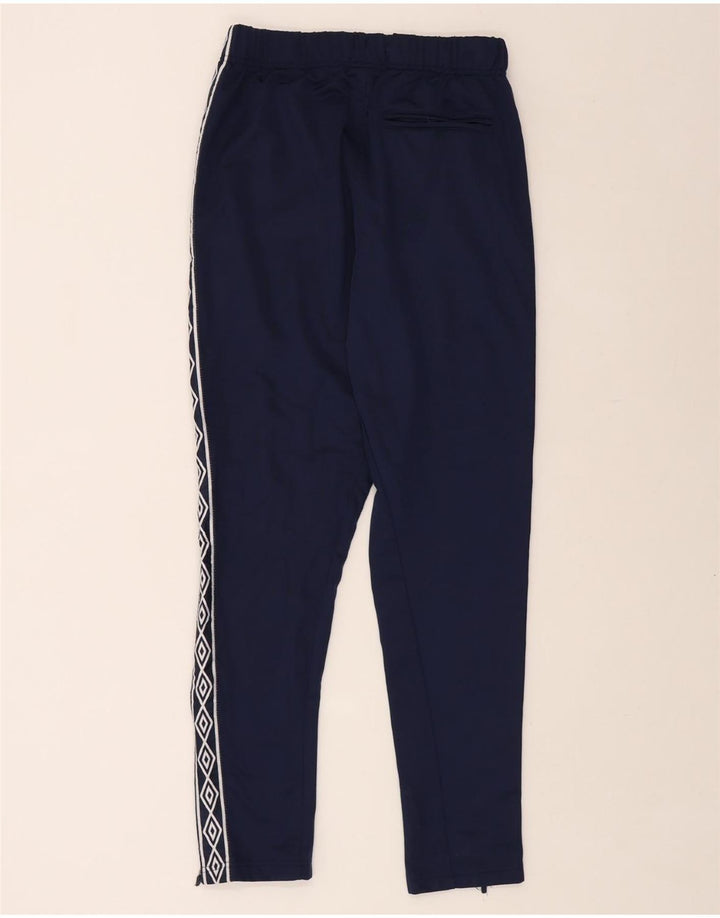Pantaloni da tuta grafici da uomo UMBRO medio poliestere blu navy