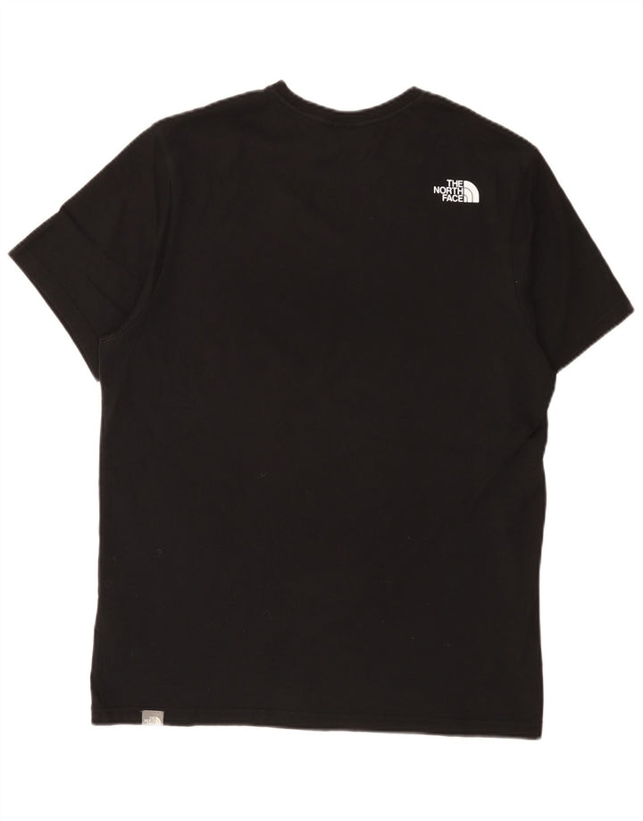 T-shirt grafica da uomo The North Face Top grande in cotone nero