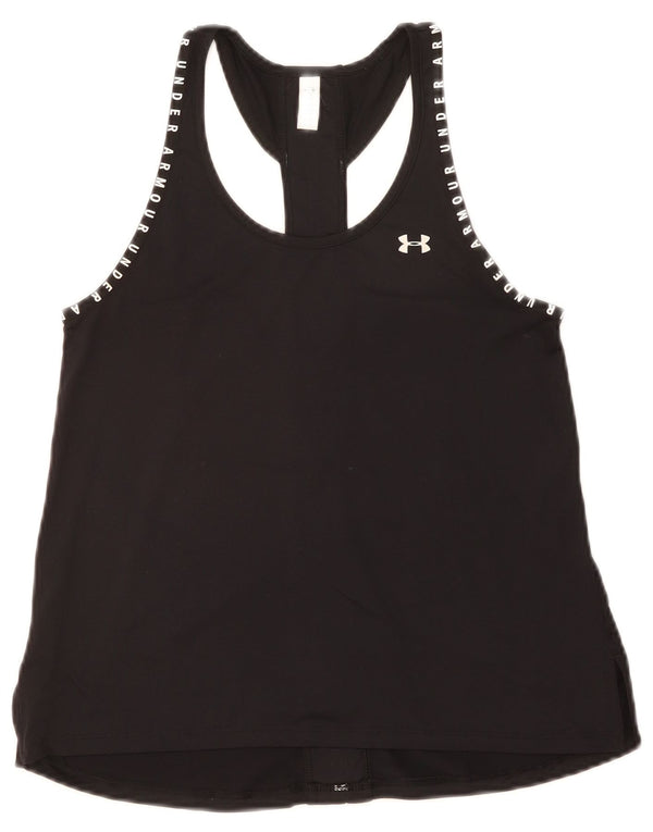 Canottiera grafica da donna Under Armour UK 6 XS poliestere nero