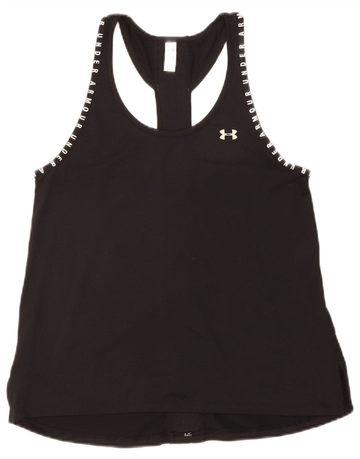 Canottiera grafica da donna Under Armour UK 6 XS poliestere nero