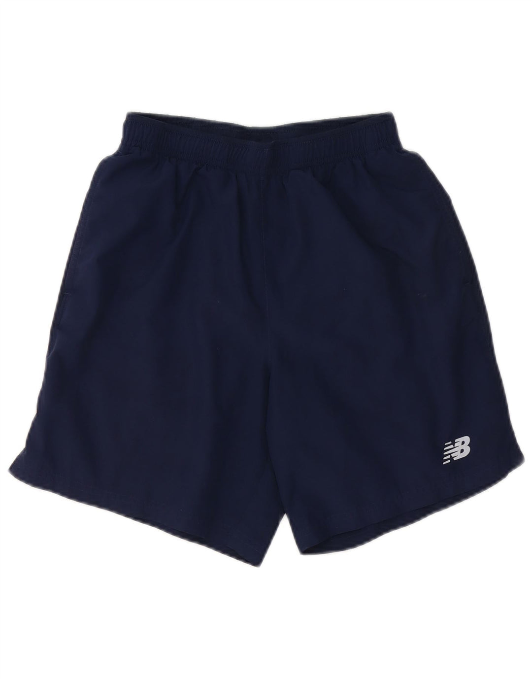 Pantaloncini sportivi da uomo New Balance piccoli in poliestere blu navy