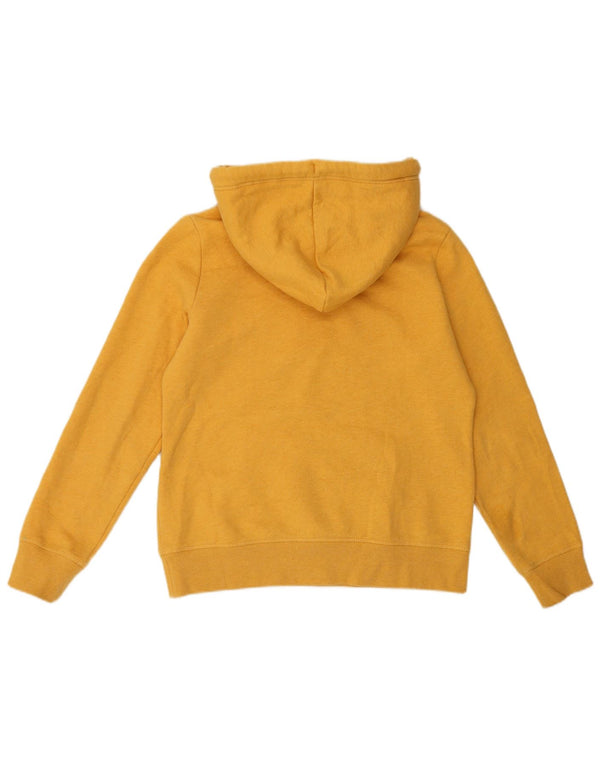 Felpa con cappuccio da donna Superdry UK 12 cotone giallo medio