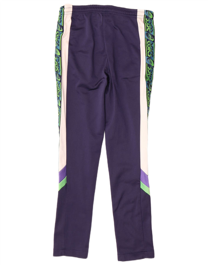 Tuta intera da donna Asics IT 46 Large Blu Navy Colourblock in poliammide