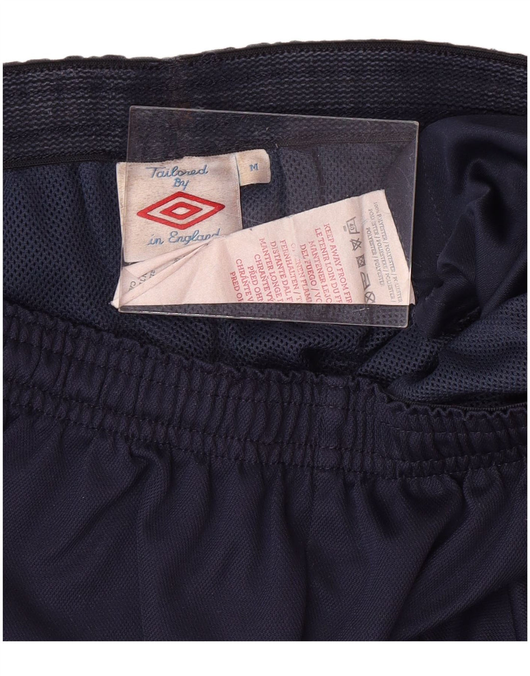 Pantaloncini sportivi da uomo UMBRO medio poliestere blu navy