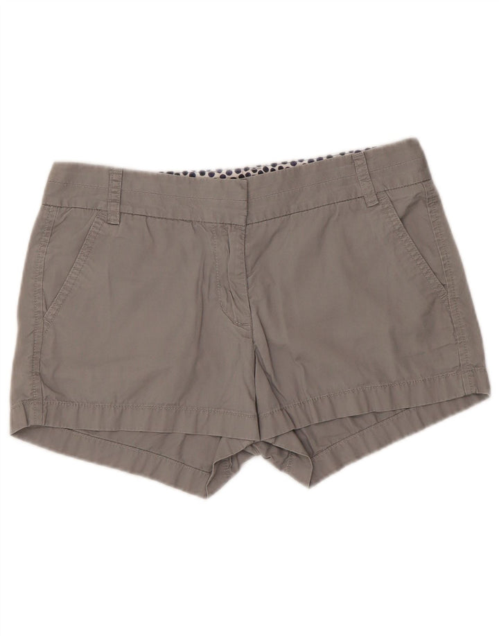 Pantaloncini chino da donna J. Crew W30 cotone grigio medio