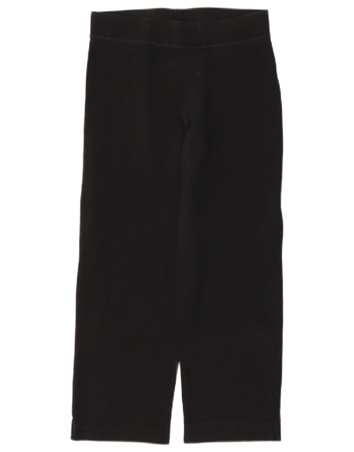 Pantaloni da tuta corti Marks & Spencer da donna UK 8 piccoli in cotone nero