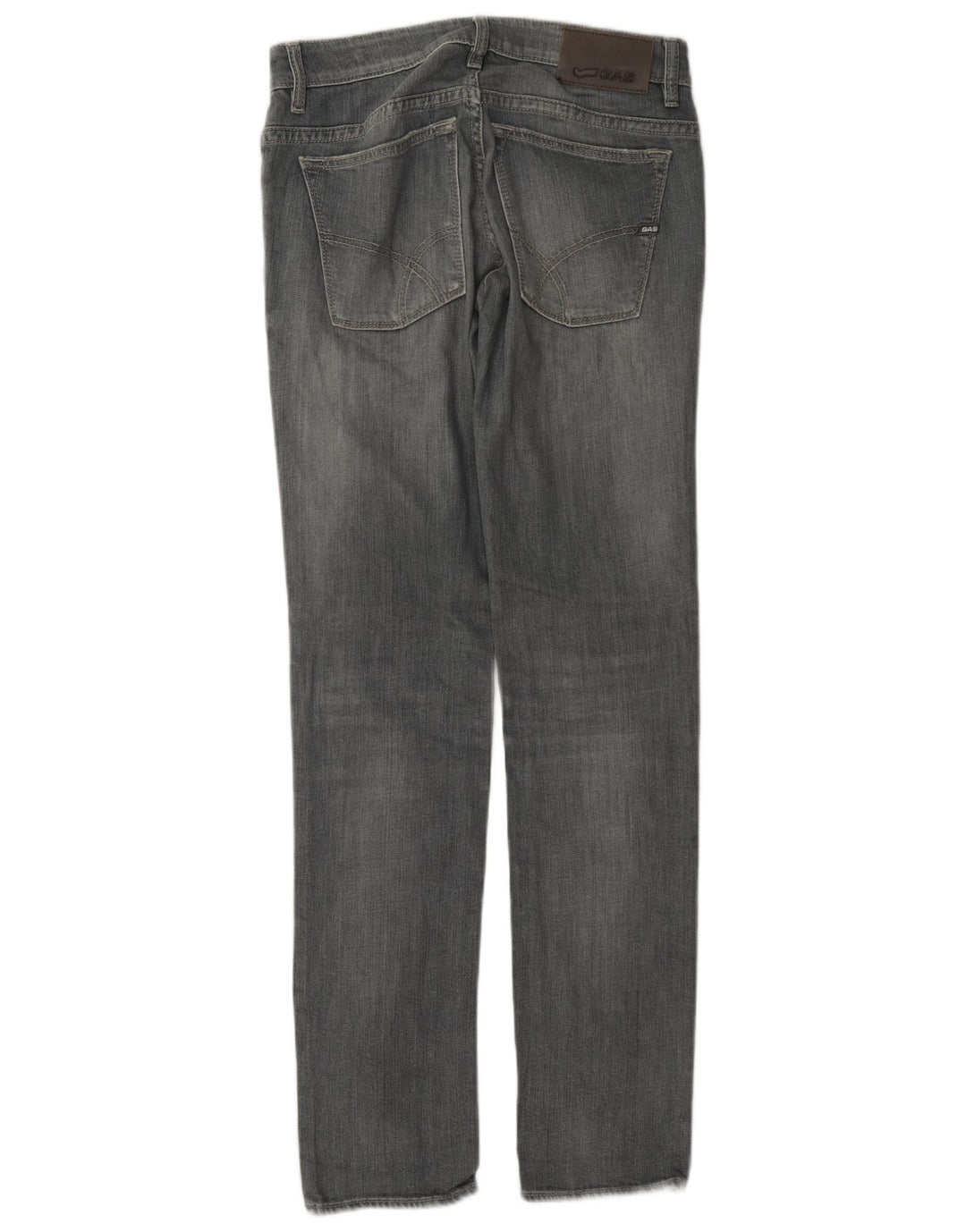 Jeans slim da donna Gas W30 L34 cotone grigio