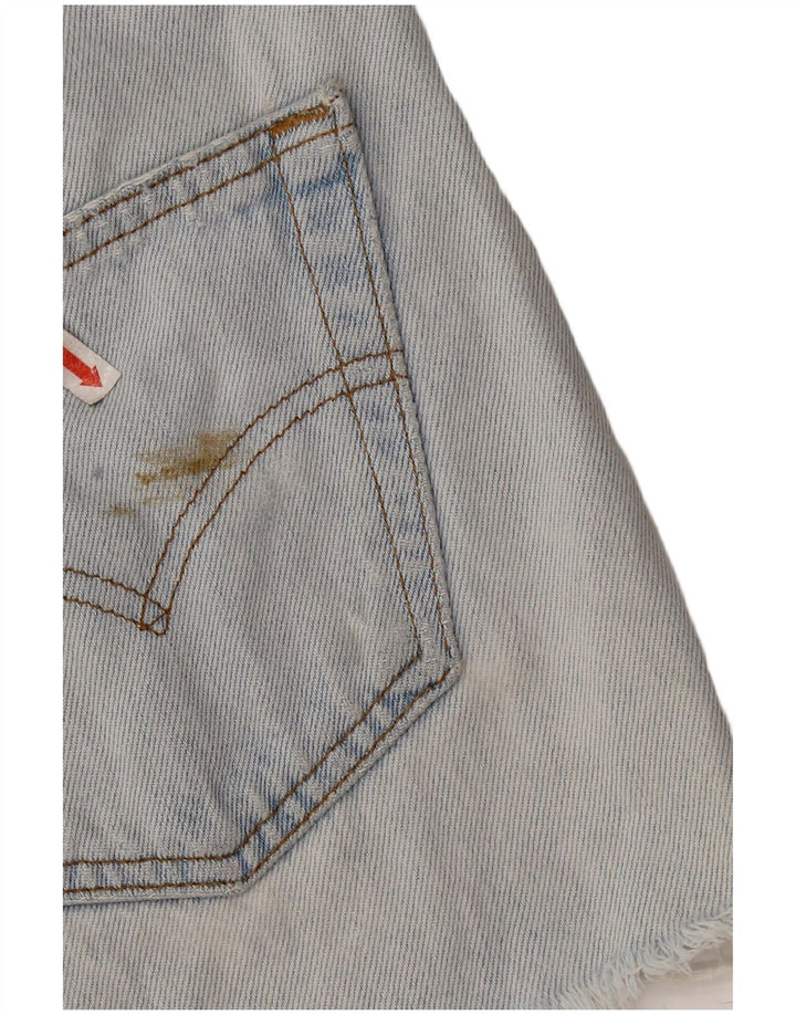 LEVI'S Pantaloncini di jeans 501 da uomo W30 Blu medio