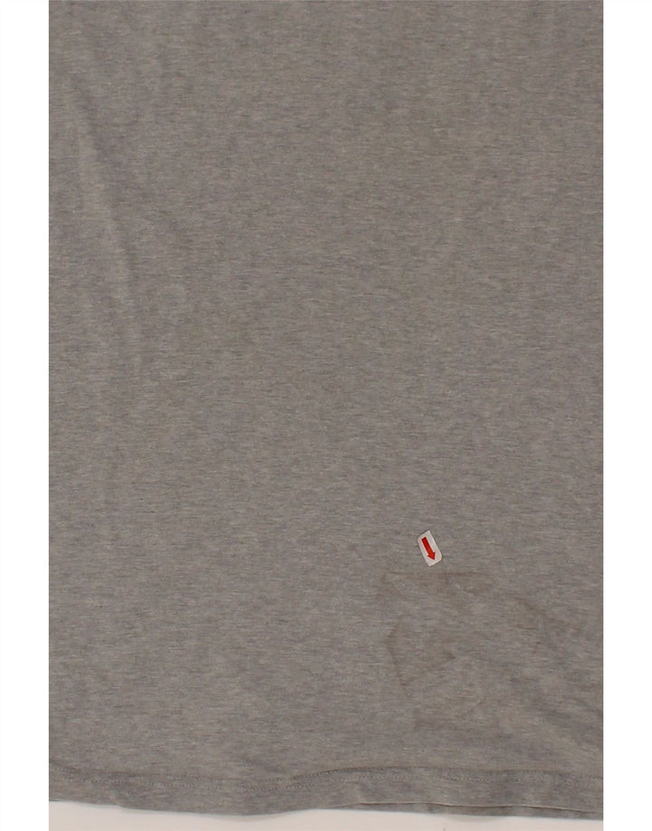 TRUSSARDI JEANS Mens Graphic T-Shirt Top Medium Grey Vintage Trussardi Jeans and Second-Hand Trussardi Jeans from Messina Hembry 