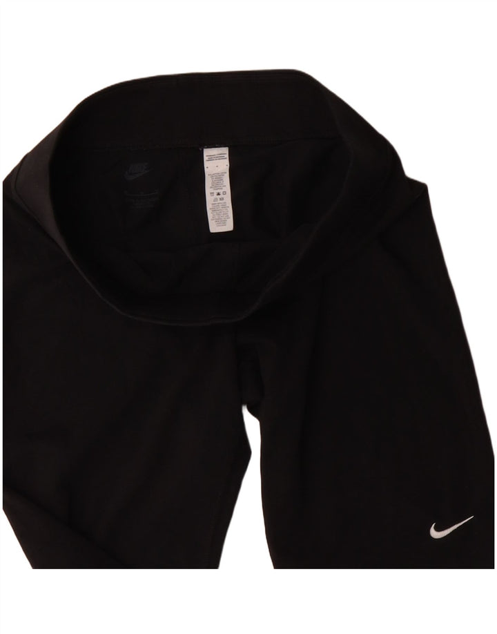 Pantaloncini sportivi Nike da donna UK 12 medio nero cotone