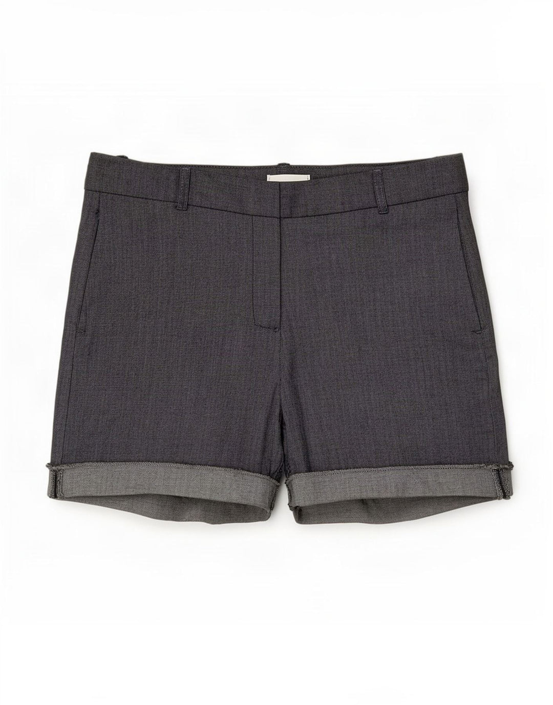 Pantaloncini chino da donna Zara medi W28 in cotone grigio