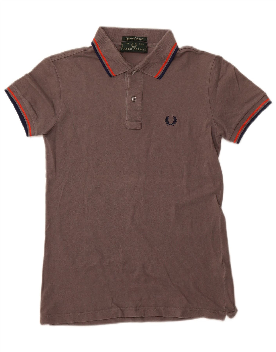 Polo Uomo FRED PERRY Piccola in Cotone Grigio