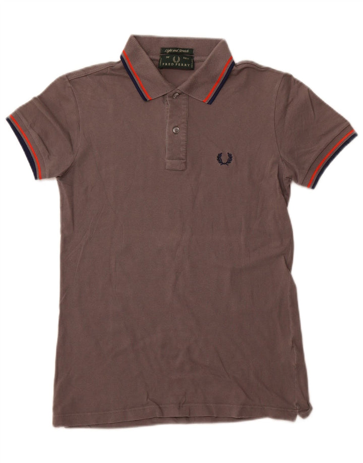 Polo Uomo FRED PERRY Piccola in Cotone Grigio