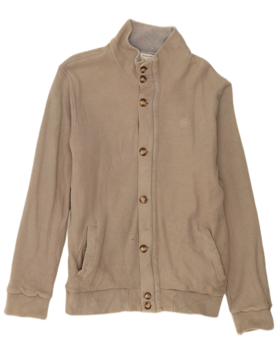 Giacca da ginnastica da uomo Jeckerson XL in cotone beige