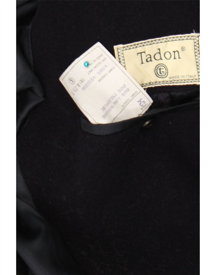 Montgomery da uomo Tadon IT 52 XL Blu Navy Lana Vergine