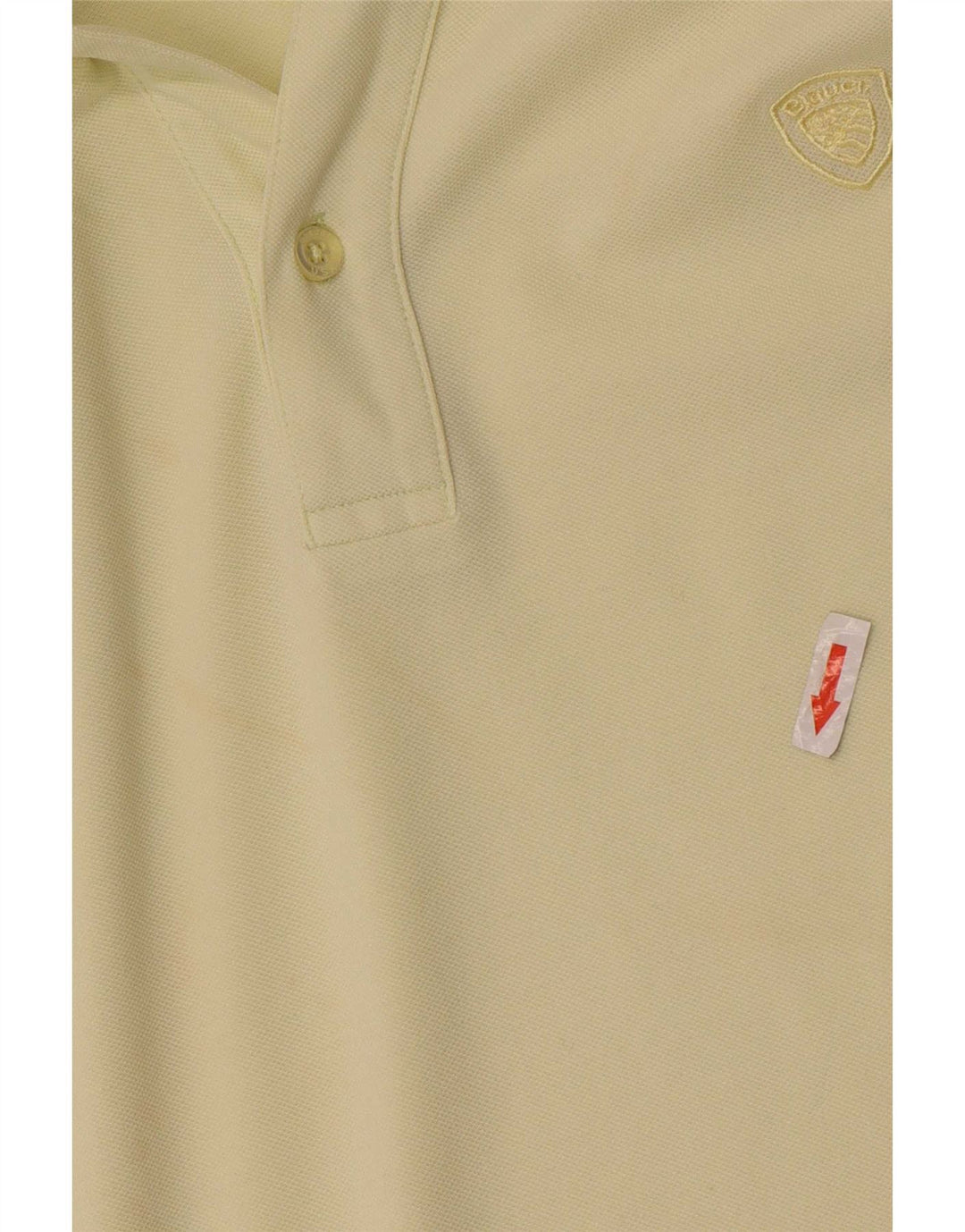 Polo Blauer Uomo XL Cotone Giallo