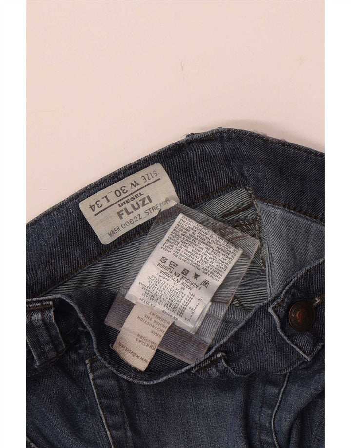Jeans svasati Fluzi da donna Diesel W30 L34 cotone blu