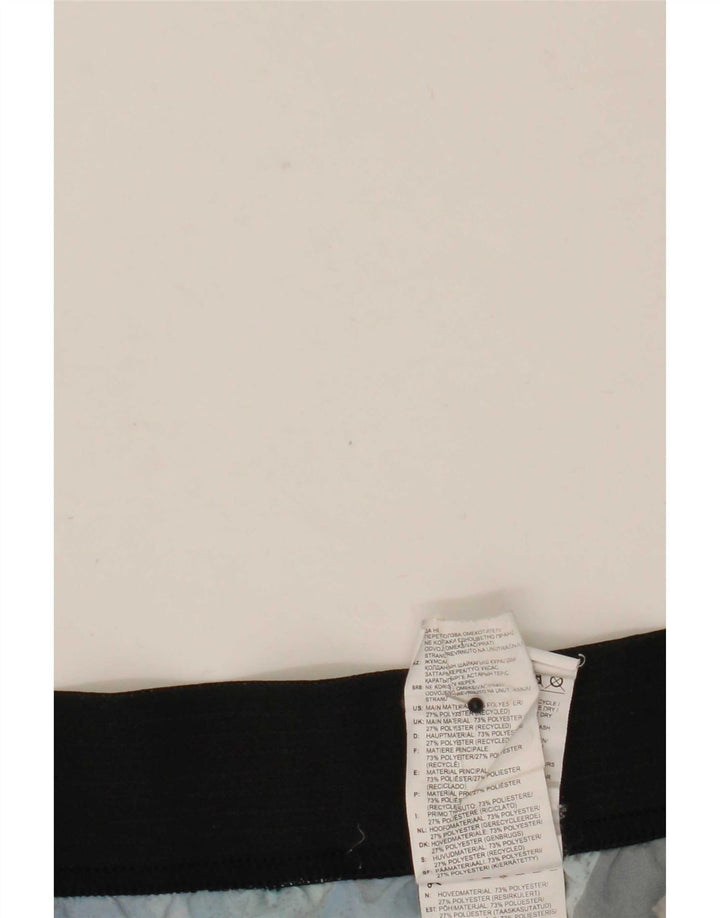 Pantaloncini da bagno grafici da uomo Reebok grandi in poliestere color block blu