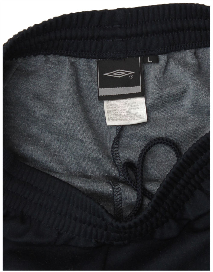 Pantaloni da tuta da uomo Umbro Joggers Large Blu Navy Poliestere