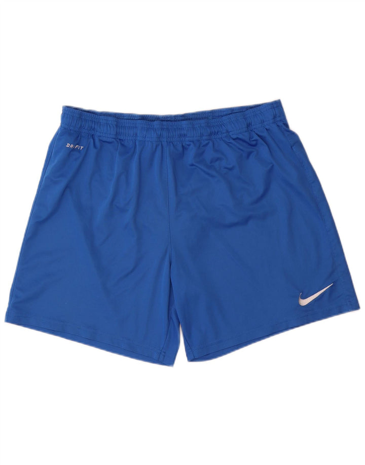 Pantaloncini sportivi NIKE Dri Fit da uomo grandi blu