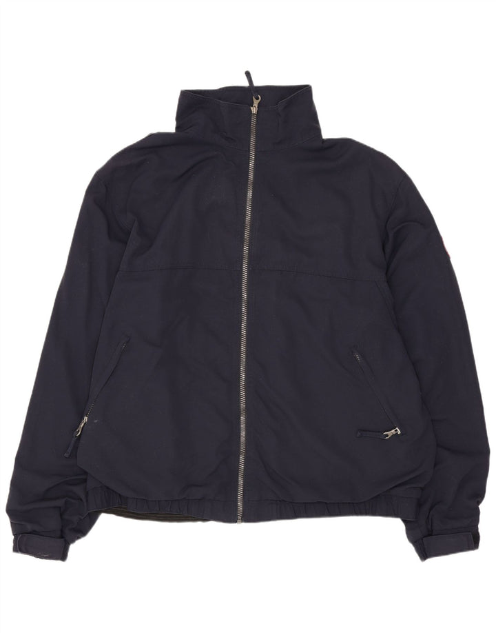 Giacca antipioggia da uomo Murphy & Nye UK 42 XL nylon blu navy