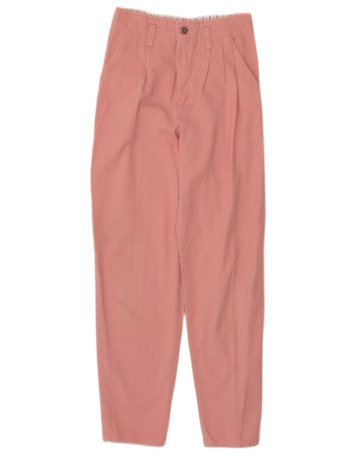 Pantaloni chino affusolati per ragazze LEVI'S 11-12 anni W24 L26 cotone rosa