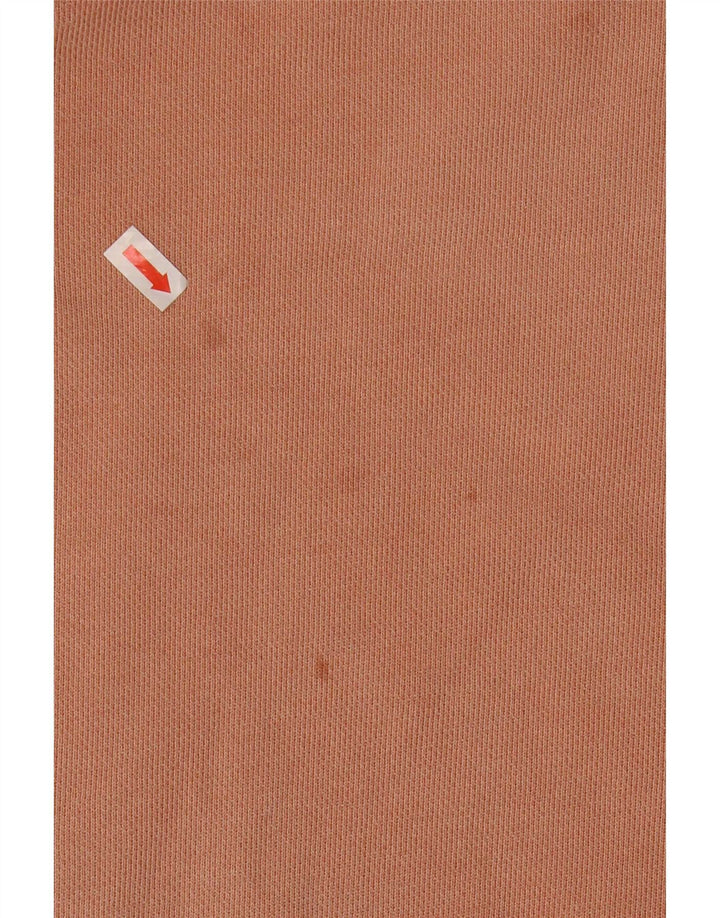 Felpa Reebok da uomo, maglione piccolo, cotone rosa