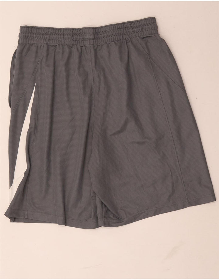 Pantaloncini sportivi Nike Dri Fit Graphic da uomo 2XL poliestere grigio