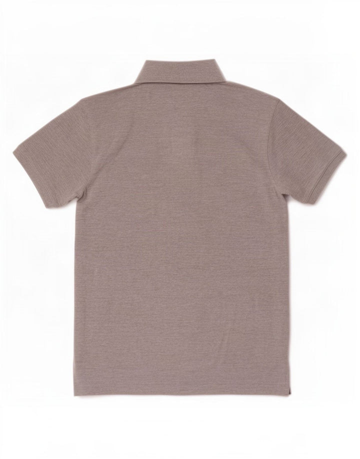 Polo slim elasticizzata da uomo Jack Wills in cotone grigio medio