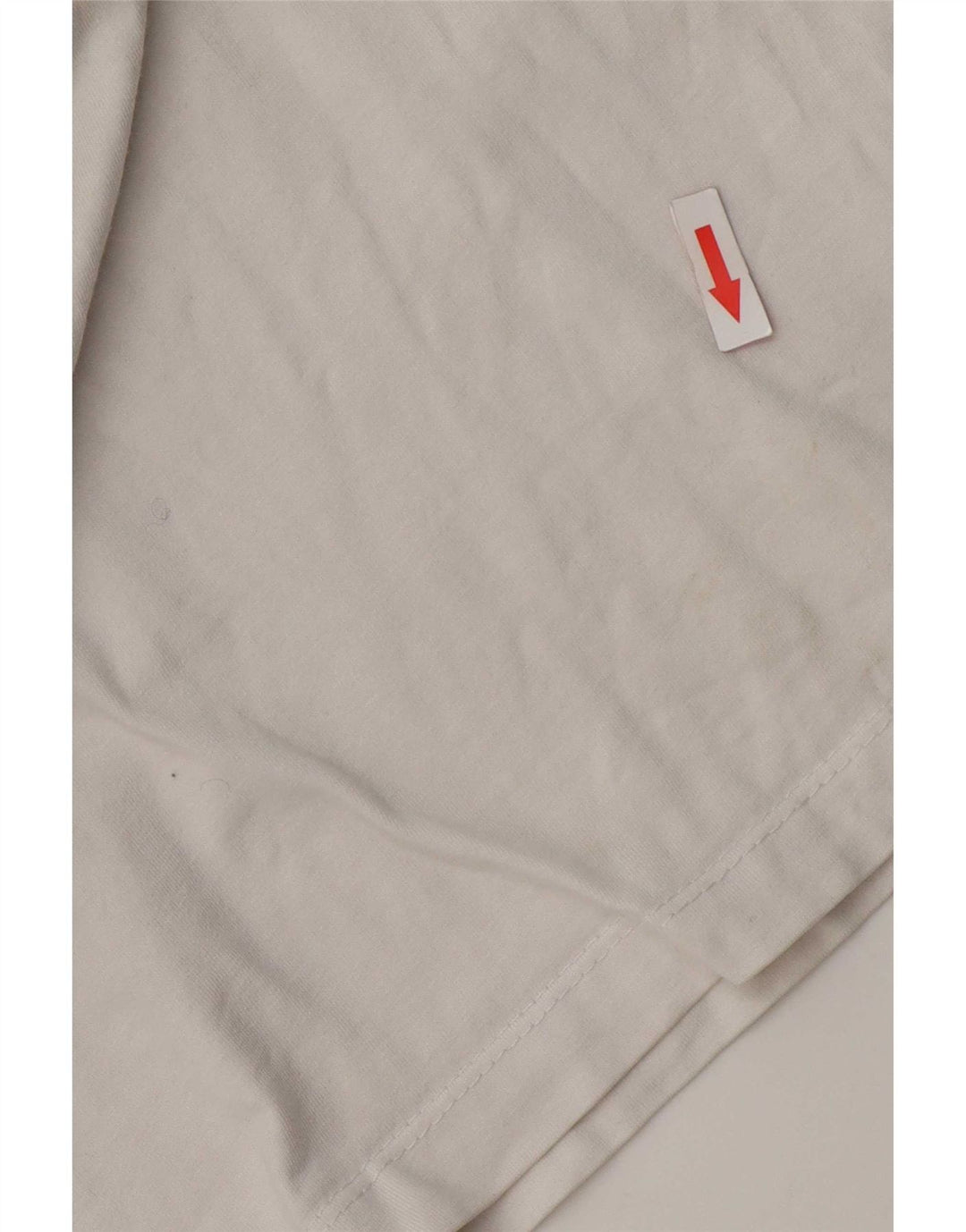 T-shirt grafica da uomo Nike Top in cotone bianco medio