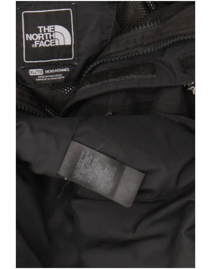 Giacca antipioggia da uomo con cappuccio The North Face UK 42 XL poliestere nero