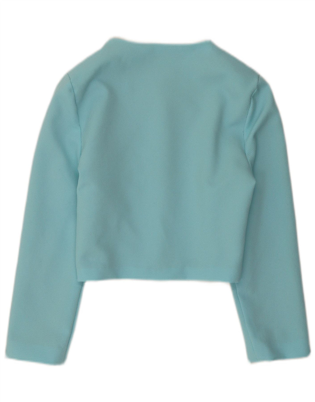 Giacca Bolero vintage da donna UK 10 piccola blu