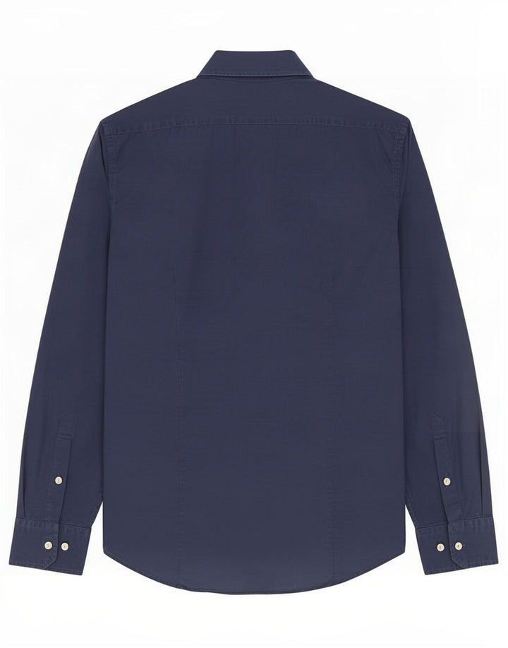 Camicia Trussardi Uomo Taglia 38 15 Media Blu Navy
